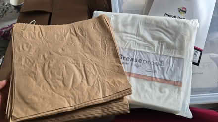 Photo of free Grease proof paper bags (Downham BR1) #1