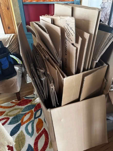 Photo of free moving boxes and paper to wrap (NE Washington DC (20018)) #1