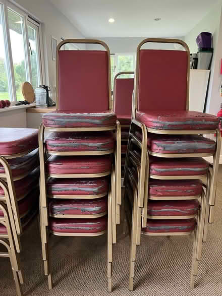 Photo of free 24 stacking chairs (Henley-on-Thames RG9) #2