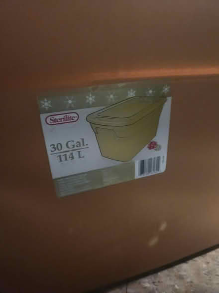 Photo of free Storage bin (Temple Hills,MD) #2