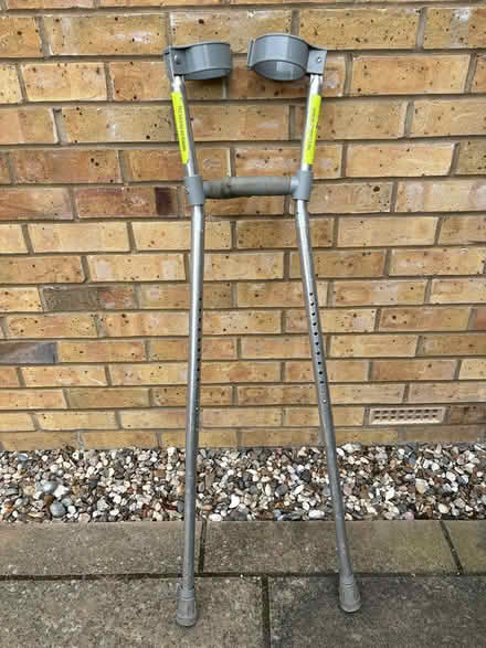 Photo of free Crutches (pair 2) (Milton CB24) #1
