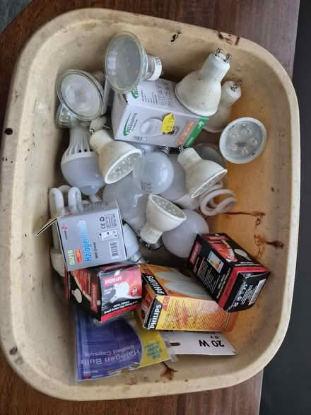 Photo of free Assorted light bulbs (Barnes) #1