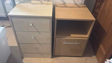 Photo of free 2 bedside tables (Penrith CA11) #1