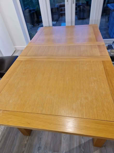 Photo of free Oak Veneer Extending Dining Table (Bracknell Forest RG42) #2
