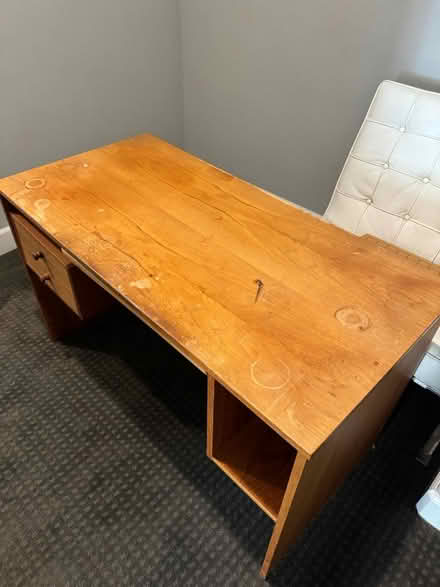 Photo of free Solid wood desk (West Petaluma) #1