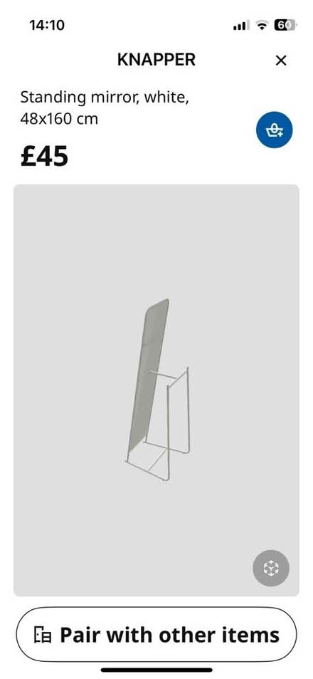 Photo of free Long-length mirror (Lauriston EH3) #2