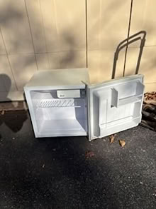 Photo of free Dorm room refrigerator (Telford) #2