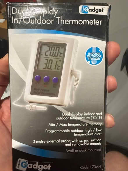 Photo of free Indoor outdoor thermometer (Sarisbury Green SO31) #1
