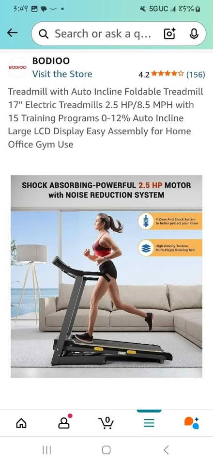 Photo of free Treadmill (Brockton) #3