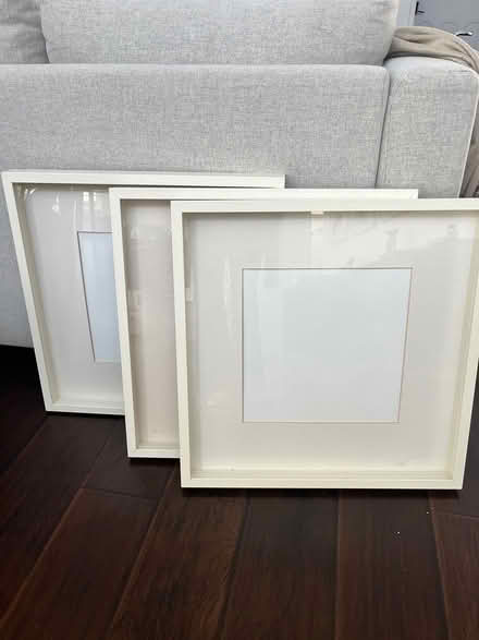 Photo of free 3 Ikea picture frames (Wolfe and Evelyn) #1