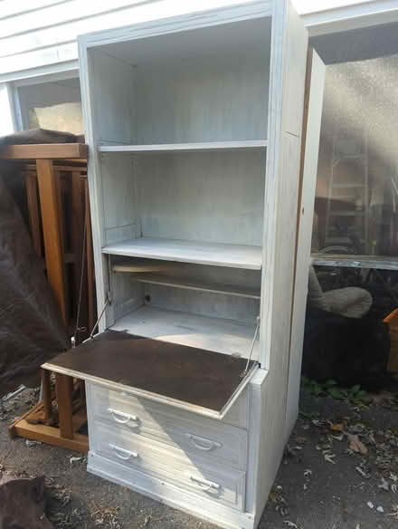 Photo of free Desk and bookcase combo (Bon Air) #1
