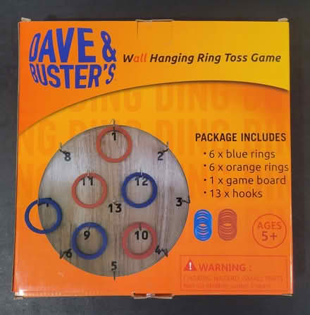 Photo of free Dave & Buster's Hanging Ring Toss (Bellevue-Redmond) #1