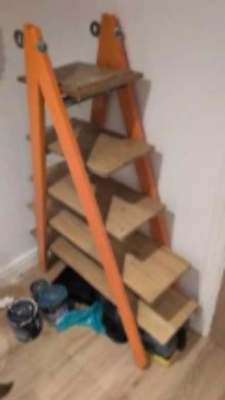 Photo of free Wooden Shelves (Manchester M21 Chorlton) #1