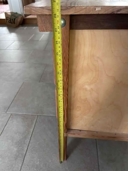 Photo of free Handmade wooden desk (Royston, by the station (SG8)) #4