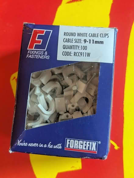 Photo of free Cable Clips (Stoke Newington/ Hackney) #1