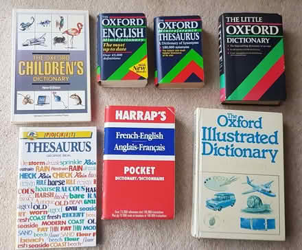 Photo of free Dictionaries and Thesauri, English and French, for children. (Kettlesing Bottom HG3) #1