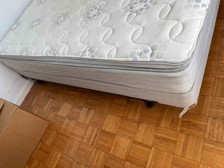 Photo of free Queen size mattress, box spring (19106) #3