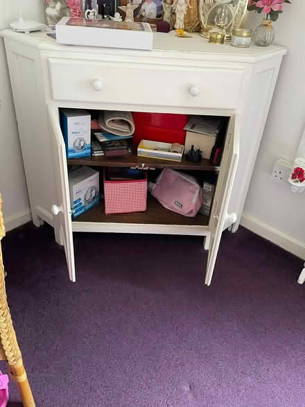 Photo of free corner pine cupboard (Buckland TQ12) #3