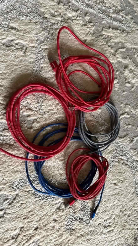 Photo of free 6ft usb to lightning cables (Springbank, GL51) #1