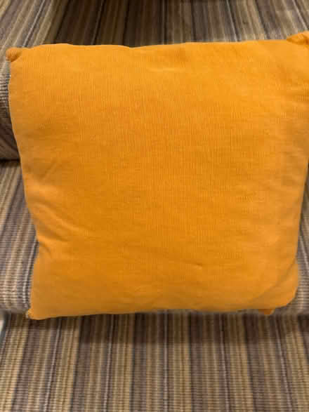 Photo of free Amber / Orange Cushion (W13) #1