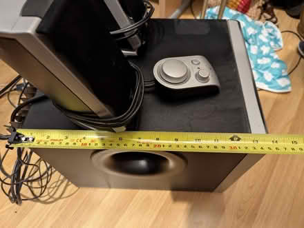 Photo of free Logitech 2.1 speaker system (Upton Park E7) #2