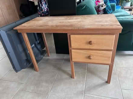 Photo of free Handmade wooden desk (Royston, by the station (SG8)) #1