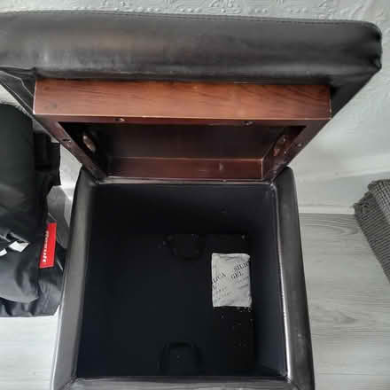 Photo of free Small ottoman (Blackrock) #2