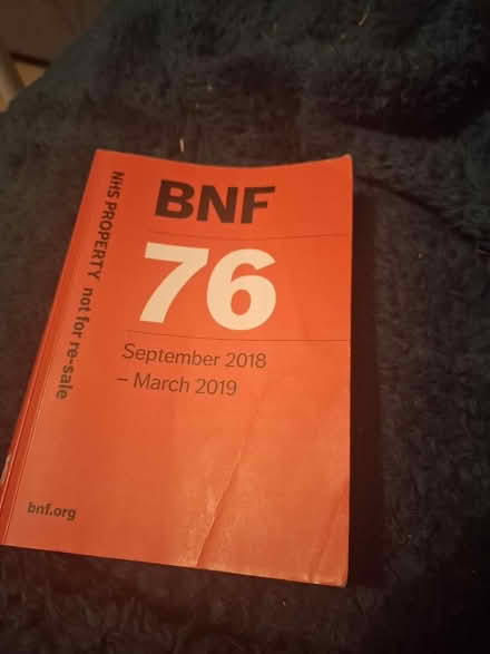 Photo of free Old edition of the BNF (Threemilestone Truro) #1