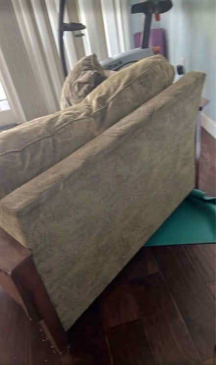 Photo of free Large wood chair with sleeper (Northridge) #2