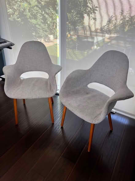 Photo of free 2 dining chairs (Wolfe and Evelyn) #1