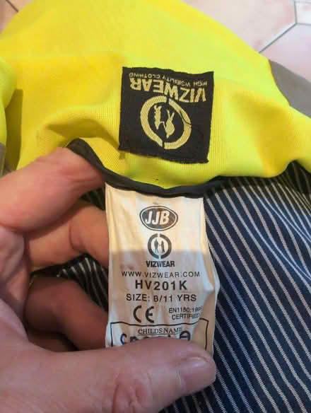 Photo of free Hi-vis cycling gilets for children (Oxford OX3) #2