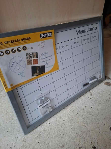 Photo of free Dry wipe wall planner (Leyland PR25) #1