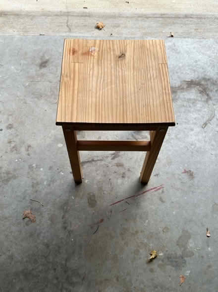 Photo of free Small wooden side table (Columbia, MD) #1