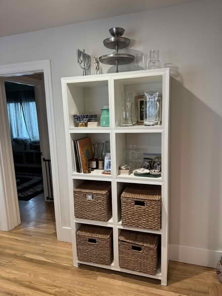 Photo of free White Cube Bookcase (South Berkeley) #1