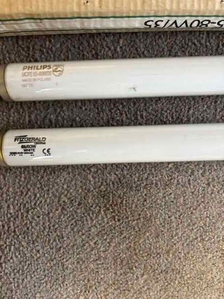 Photo of free 2 flourescent light tubes 1.54m (Cox Green SL6) #1