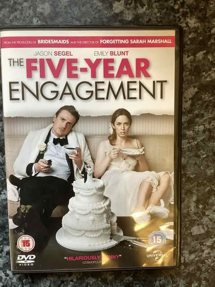 Photo of free DVD- the five-year engagement (Boxted CO4) #1