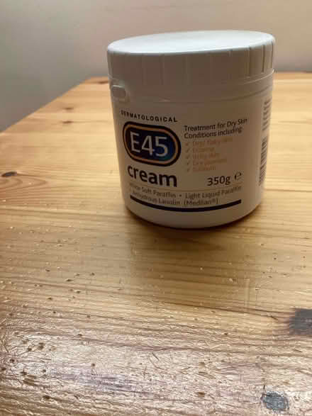 Photo of free Unopened pot of E45 cream (Oswestry SY11) #1