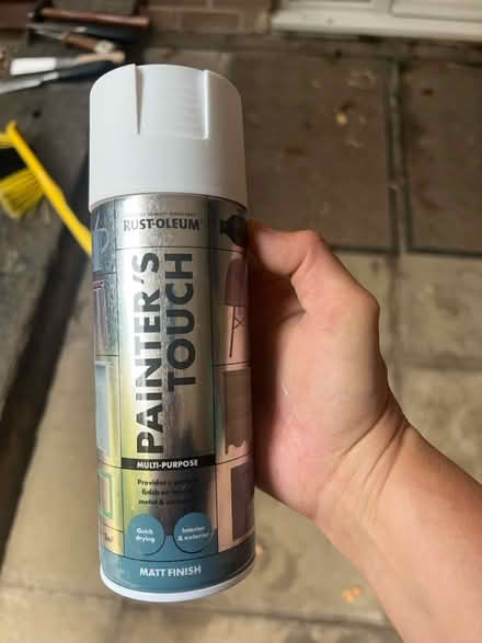 Photo of Rustoleum spray paint White matt (Curridge RG189) #1