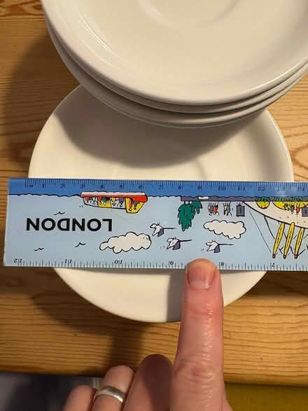 Photo of free 24 white saucers (Milton CB24) #4