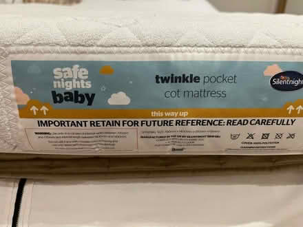 Photo of free Cot bed mattress (Lion Gate TW9) #2