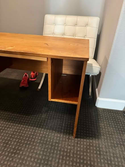 Photo of free Solid wood desk (West Petaluma) #3