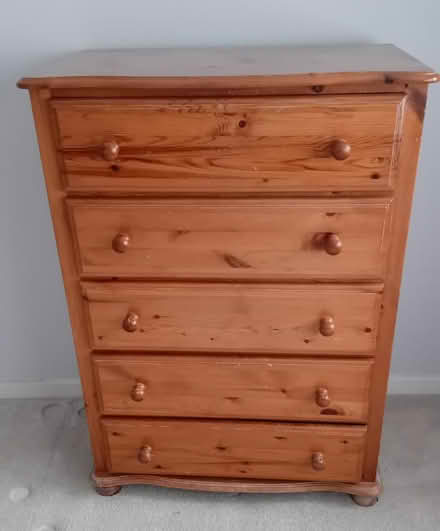 Photo of free Solid Pine chest of drawers (Garden City OX5) #1