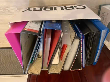 Photo of free Box of various files (Wheathampstead AL4) #1