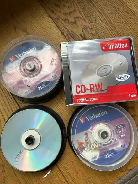 Photo of free Several blank DVDs and couple of blank CDs (windsor-maidenhead-freegle CGA SL4) #1