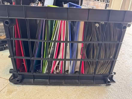 Photo of free PreLoved Hanging folders & binders (Fords, NJ) #1