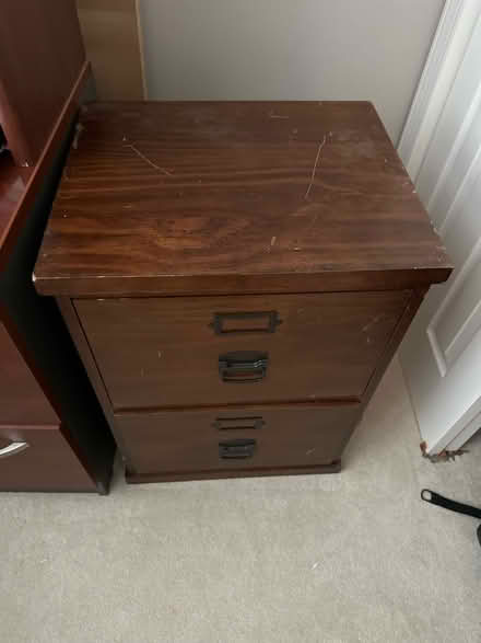 Photo of free Legal size filing cabinet (Maple Lawn) #1