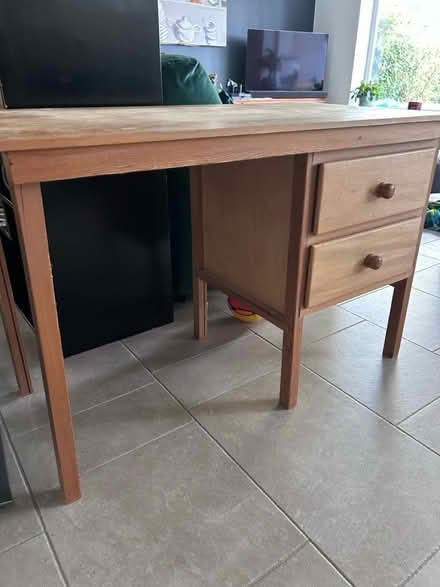 Photo of free Handmade wooden desk (Royston, by the station (SG8)) #3