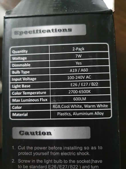 Photo of free 5 x LED smart bulbs (Aldershot GU12) #3