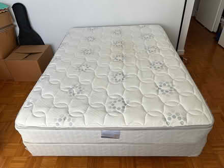 Photo of free Queen size mattress, box spring (19106) #1