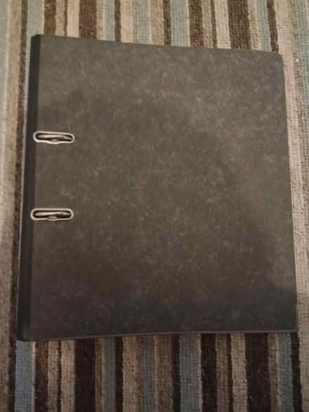 Photo of free Black/grey lever arch file (Yaxley PE7) #1